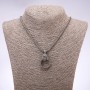 Punk Goth Pendant: Paw with Ring 24x6mm on a chain, length 65cm